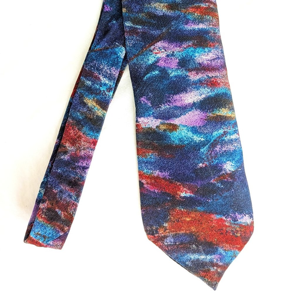 Vintage - Je Suis silk tie